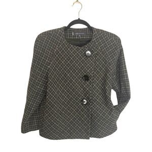💕Anne Klein lambs wool coat size 10